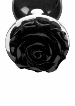 XR Brands Black Rose Anal Plug - Small -Vibrators Store Sale r7sixj87mfd3y9m6x3ha