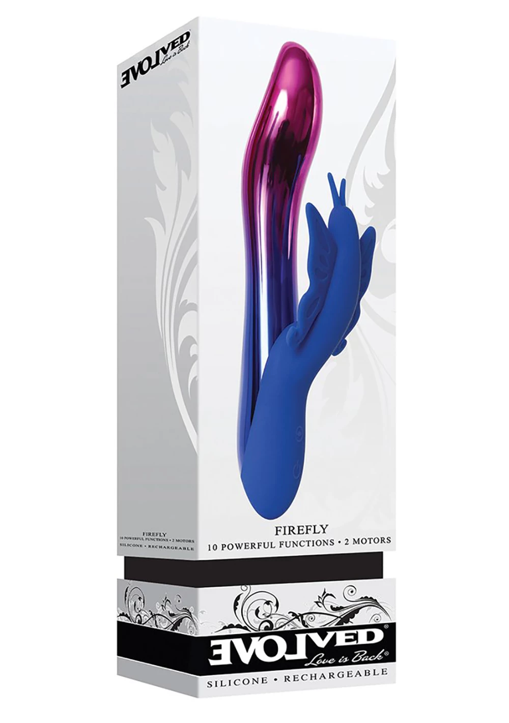 Evolved Novelties Firefly Dual Stimulation Vibrator 3 Evolved Novelties Firefly Dual Stimulation Vibrator - Image 3