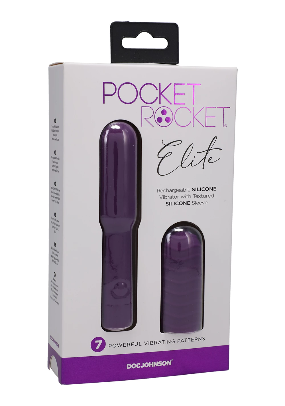 Doc Johnson Pocket Rocket® Elite - Rechargeable With Removable Sleeve 8 Doc Johnson Pocket Rocket® Elite - Rechargeable With Removable Sleeve - Image 8