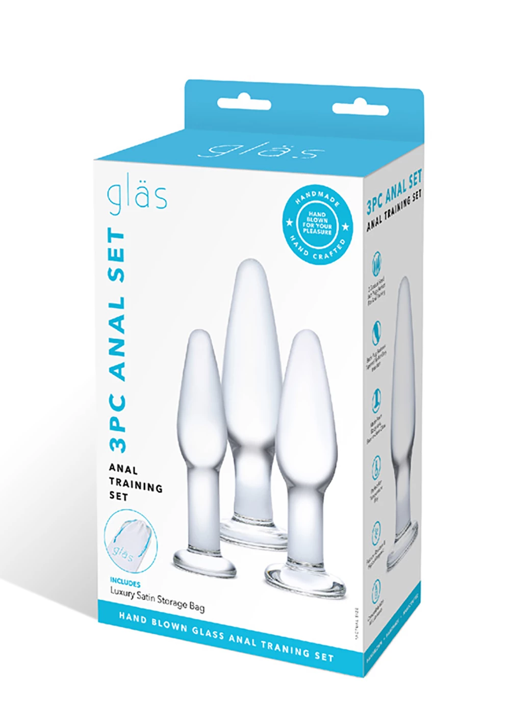 3Pc Glass Anal Training Set 2 3Pc Glass Anal Training Set - Image 2