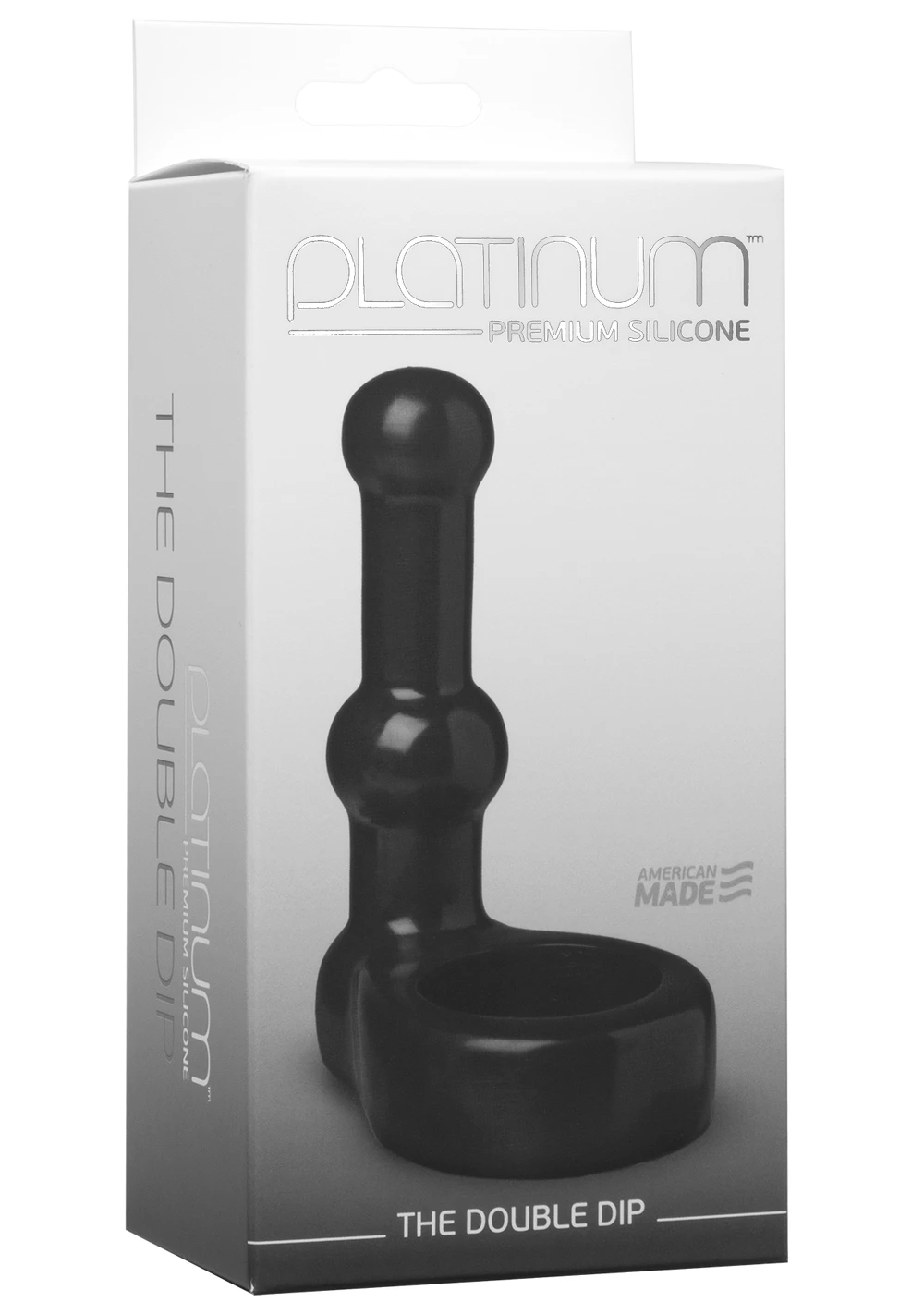 Doc Johnson Platinum™ Premium Silicone - The Double Dip 2 Doc Johnson Platinum™ Premium Silicone - The Double Dip - Image 2