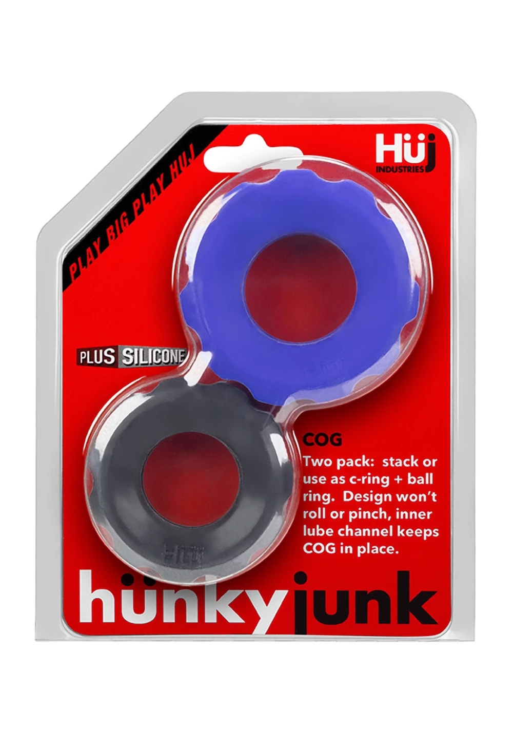Oxballs Hunky Junk Cog 2-Size C-Rings 6 Oxballs Hunky Junk Cog 2-Size C-Rings - Image 6