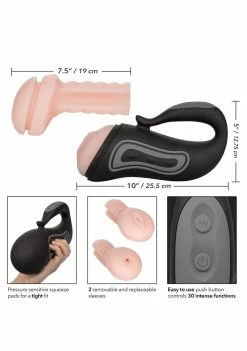 Cal Exotics Optimum Power Rechargeable Grip-N-Stroke 6 Cal Exotics Optimum Power Rechargeable Grip-N-Stroke -Vibrators Store Sale scdfsxlqjw8xxwjjt14y