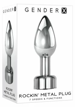 Gender X Rockin' Metal Vibrating Anal Plug 12 Gender X Rockin' Metal Vibrating Anal Plug -Vibrators Store Sale sydgde2pxaln0d4gkay5