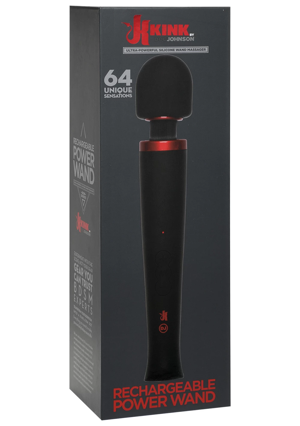 Doc Johnson KINK - Power Wand - Rechargeable 4 Doc Johnson KINK - Power Wand - Rechargeable - Image 4