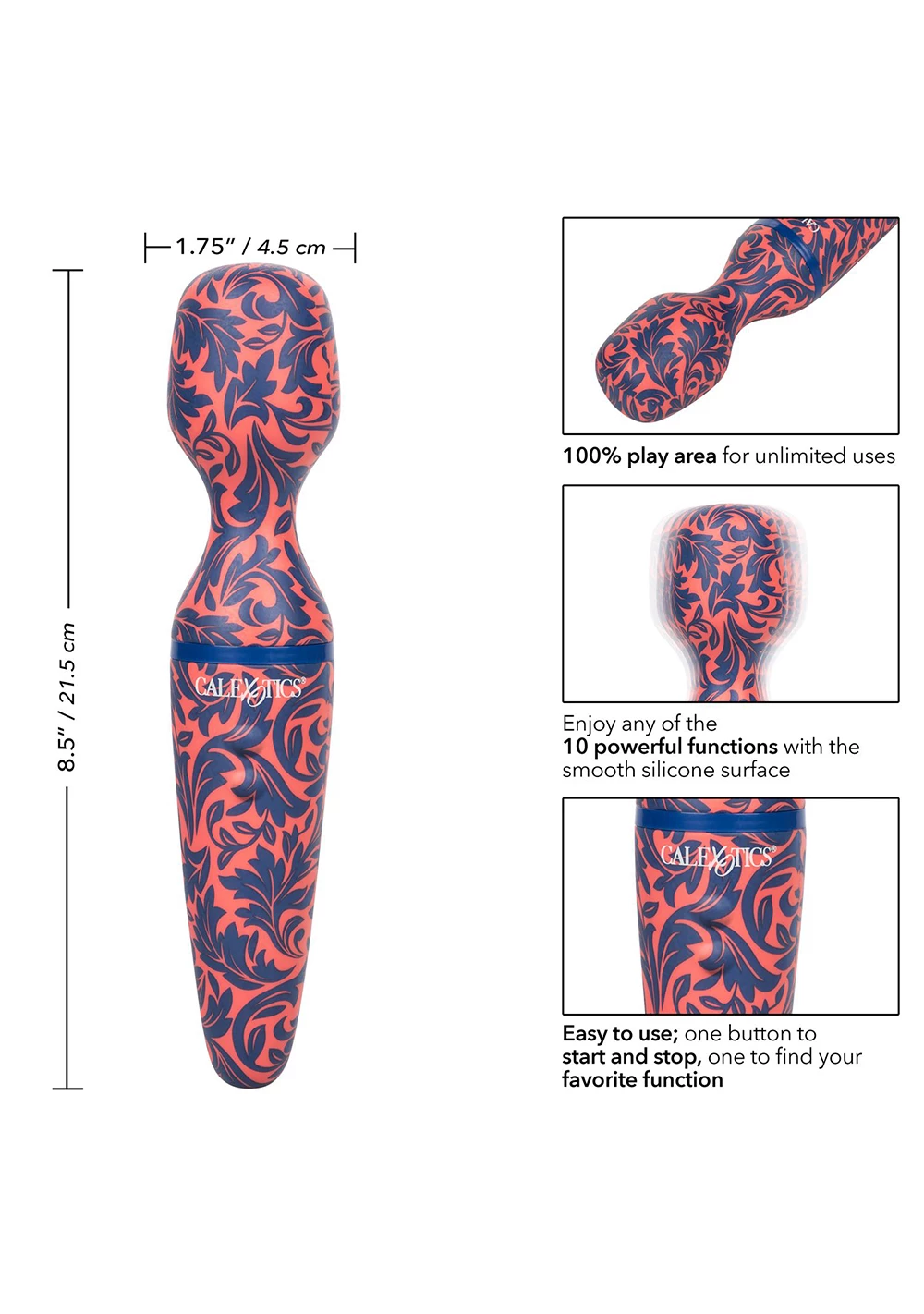 Cal Exotics Naughty Bits W.I.L.F - Wand I'd Like To Fuck 3 Cal Exotics Naughty Bits W.I.L.F - Wand I'd Like To Fuck - Image 3