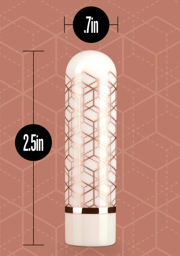 Blush The Collection - Glitzy Geo - Rechargeable Bullet 4 Blush The Collection - Glitzy Geo - Rechargeable Bullet - Image 4