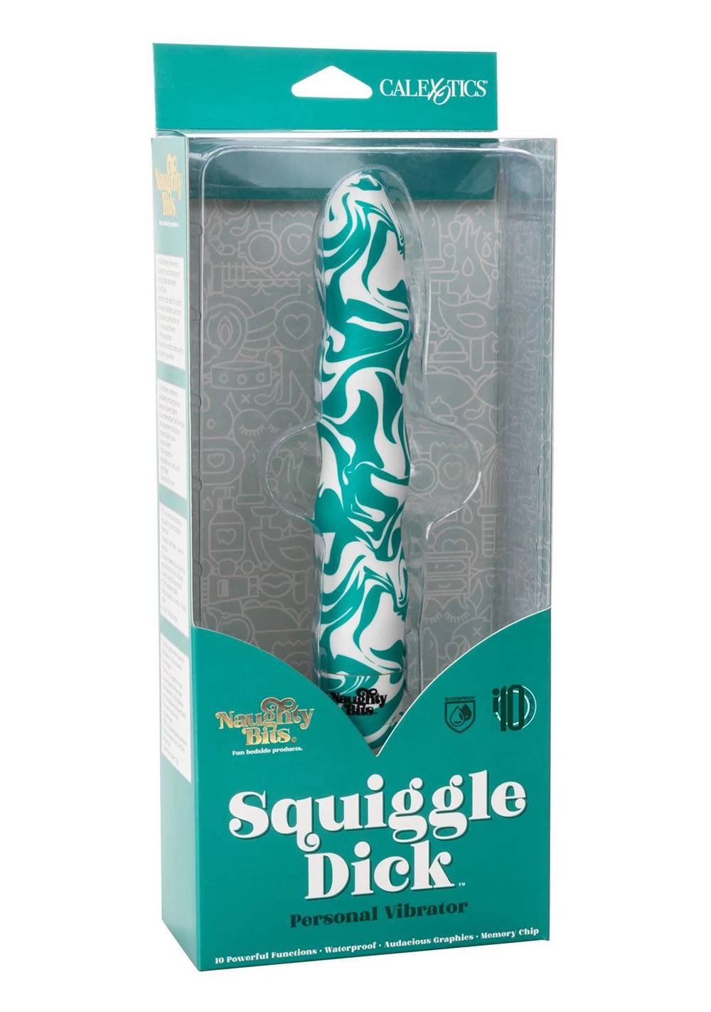 Cal Exotics Naughty Bits Squiggle Dick Personal Vibrator 5 Cal Exotics Naughty Bits Squiggle Dick Personal Vibrator - Image 5