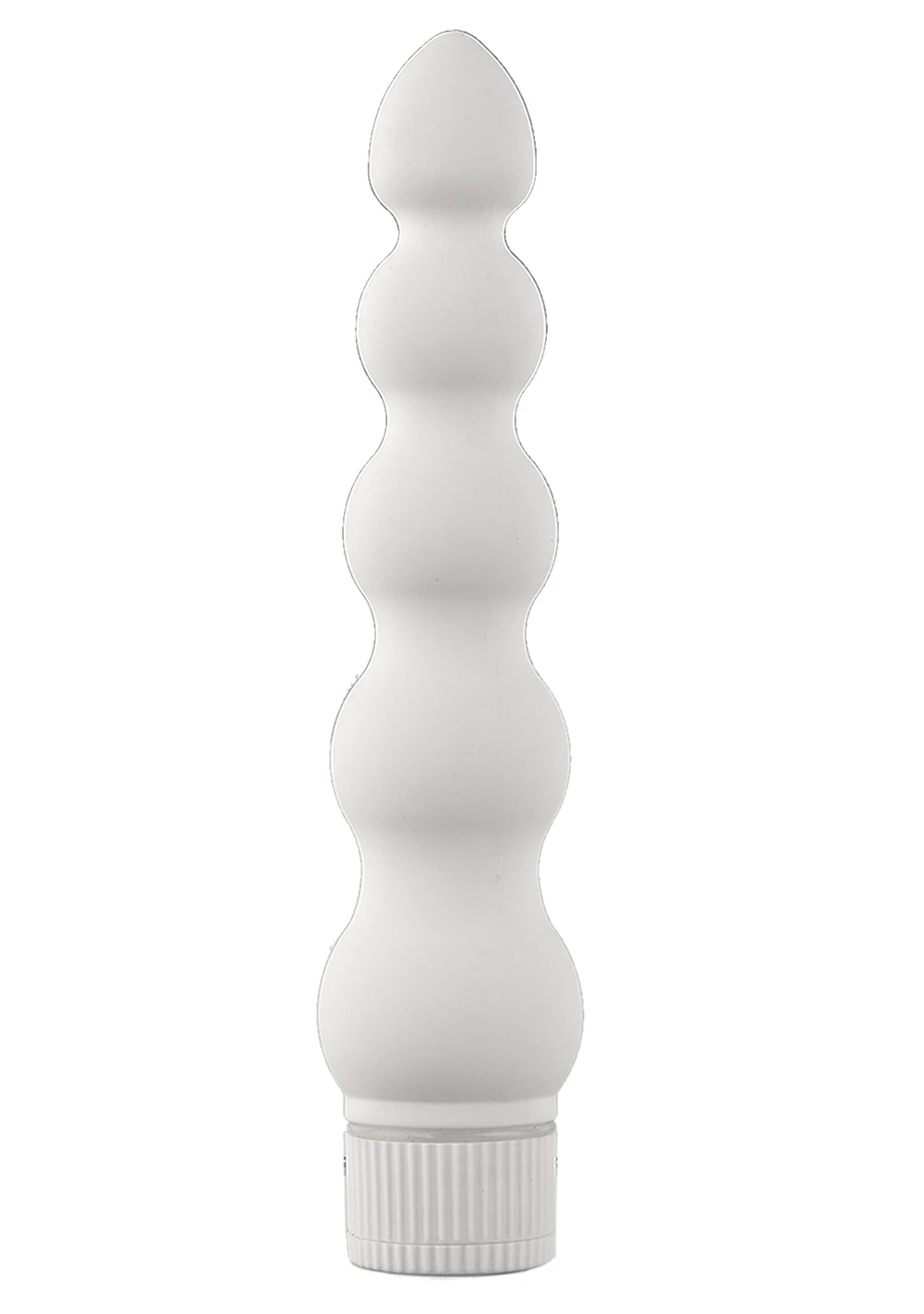 Doc Johnson White Nights 7" Ribbed Vibe 1 Doc Johnson White Nights 7" Ribbed Vibe