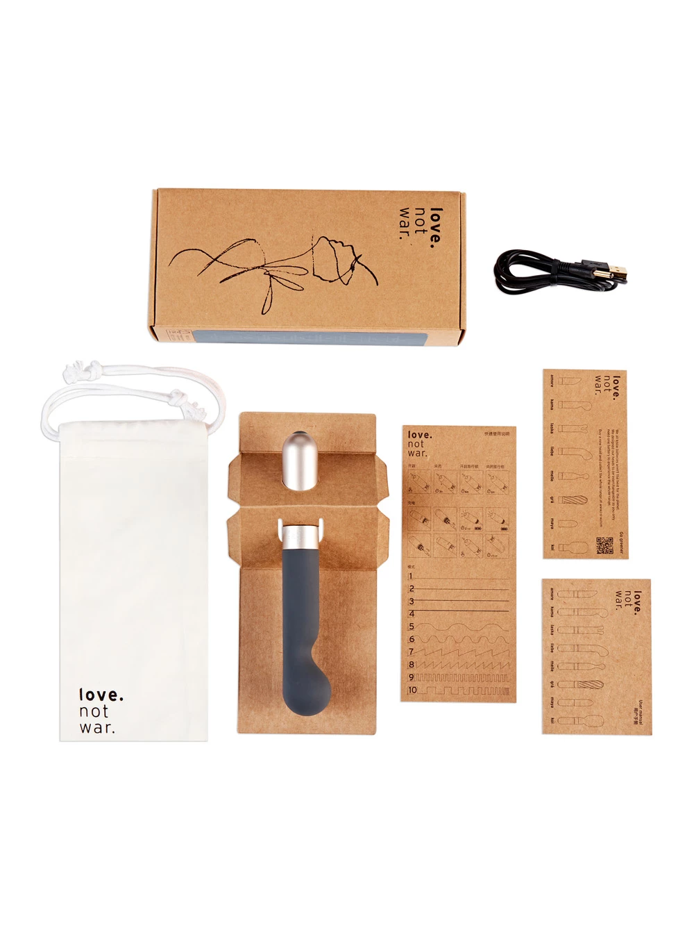 Love Not War Kama G-spot Vibrator 7 Love Not War Kama G-spot Vibrator - Image 7