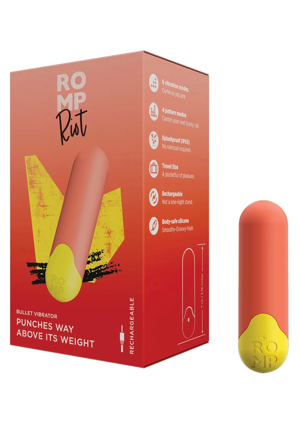 ROMP Riot Bullet Vibrator 5 ROMP Riot Bullet Vibrator - Image 5