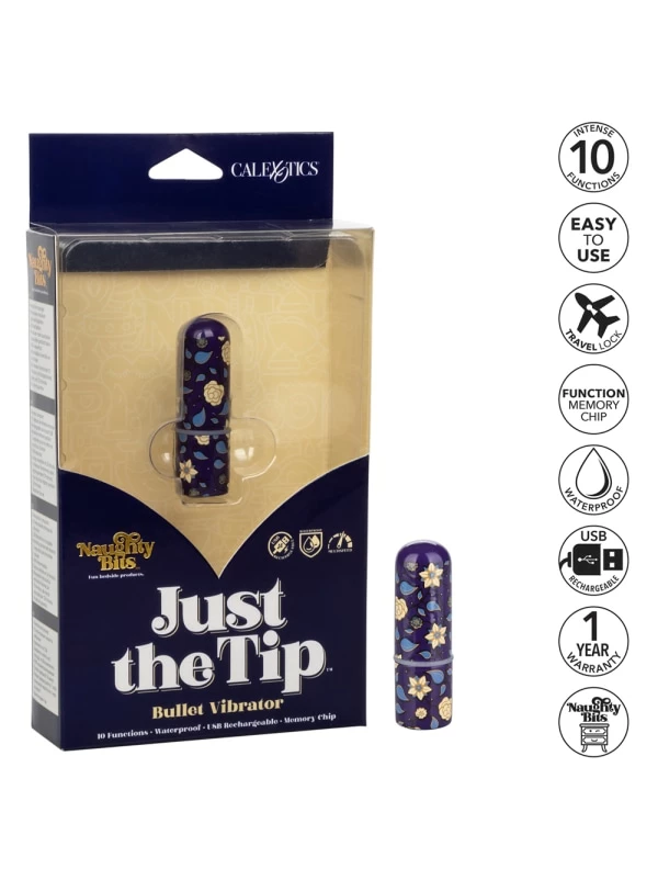 Cal Exotics Naughty Bits Just The Tip Vibrator 6 Cal Exotics Naughty Bits Just The Tip Vibrator - Image 6