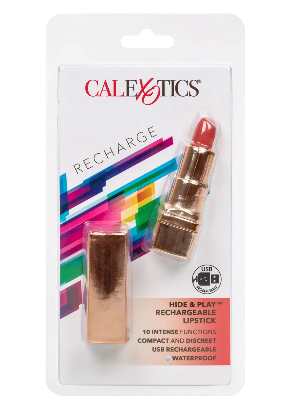 Cal Exotics Hide & Play Rechargeable Lipstick Vibe 4 Cal Exotics Hide & Play Rechargeable Lipstick Vibe - Image 4