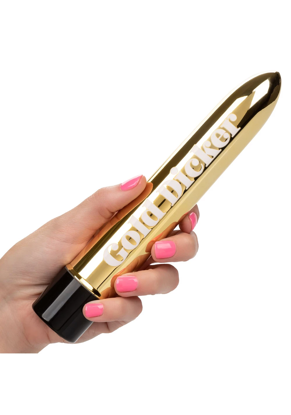 Cal Exotics Naughty Bits Gold Dicker Personal Vibrator 2 Cal Exotics Naughty Bits Gold Dicker Personal Vibrator - Image 2