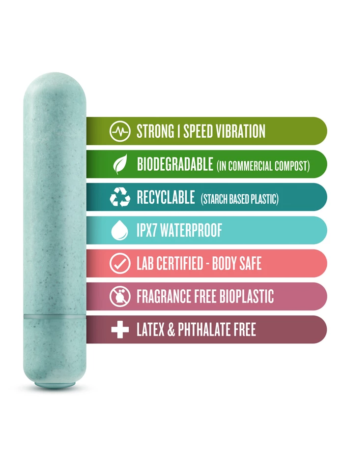 Blush Gaia Eco Bullet Vibrator 6 Blush Gaia Eco Bullet Vibrator - Image 6
