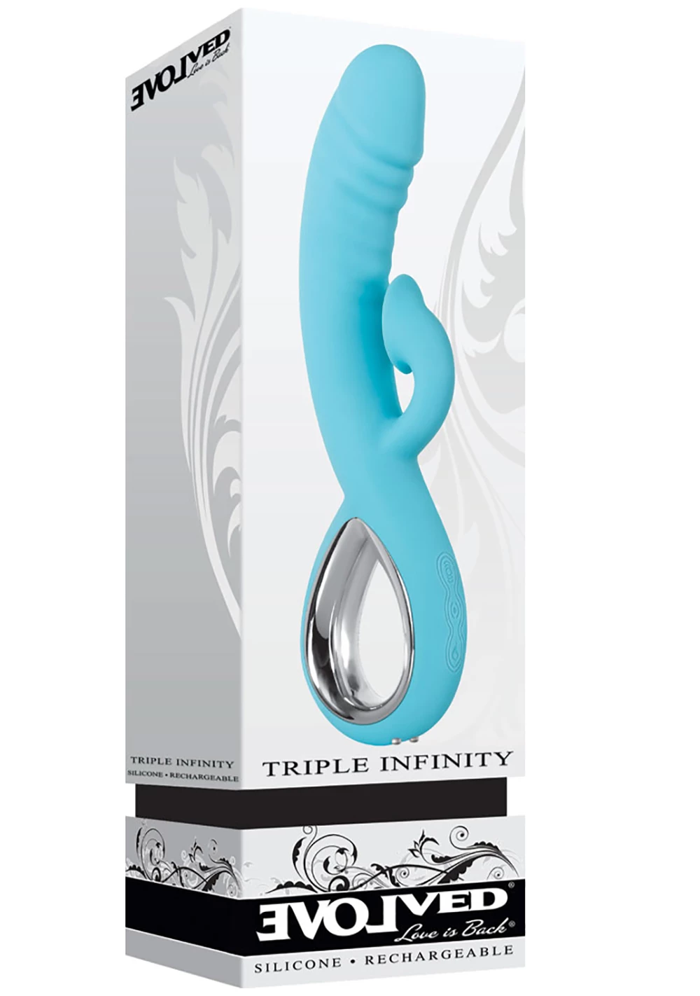 Evolved Novelties Triple Infinity Vibrator 3 Evolved Novelties Triple Infinity Vibrator - Image 3