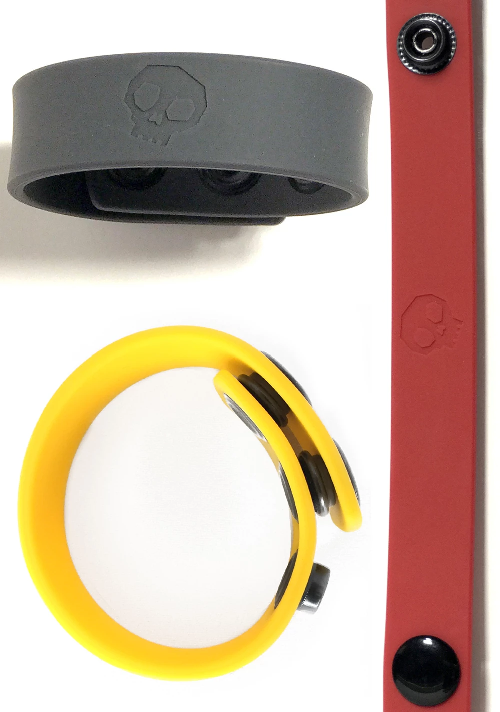 Rascal Toys Boneyard Cock Strap 3 Snap Ring 2 Rascal Toys Boneyard Cock Strap 3 Snap Ring - Image 2