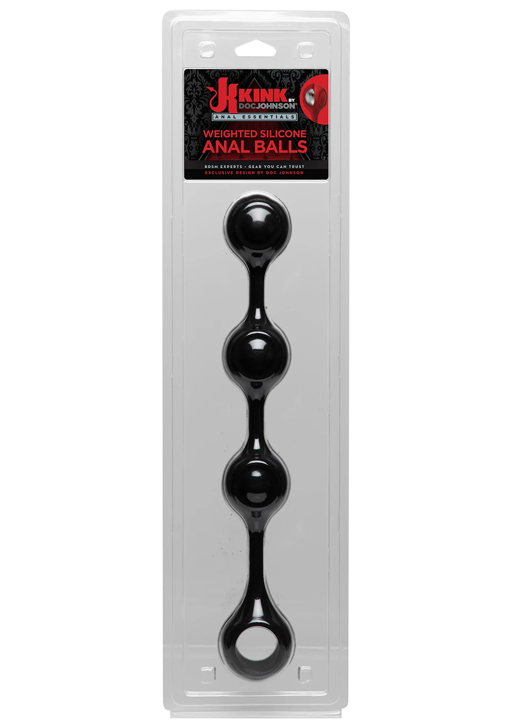 Doc Johnson KINK - Anal Essentials Weighted Silicone Anal Balls 4 Doc Johnson KINK - Anal Essentials Weighted Silicone Anal Balls - Image 4