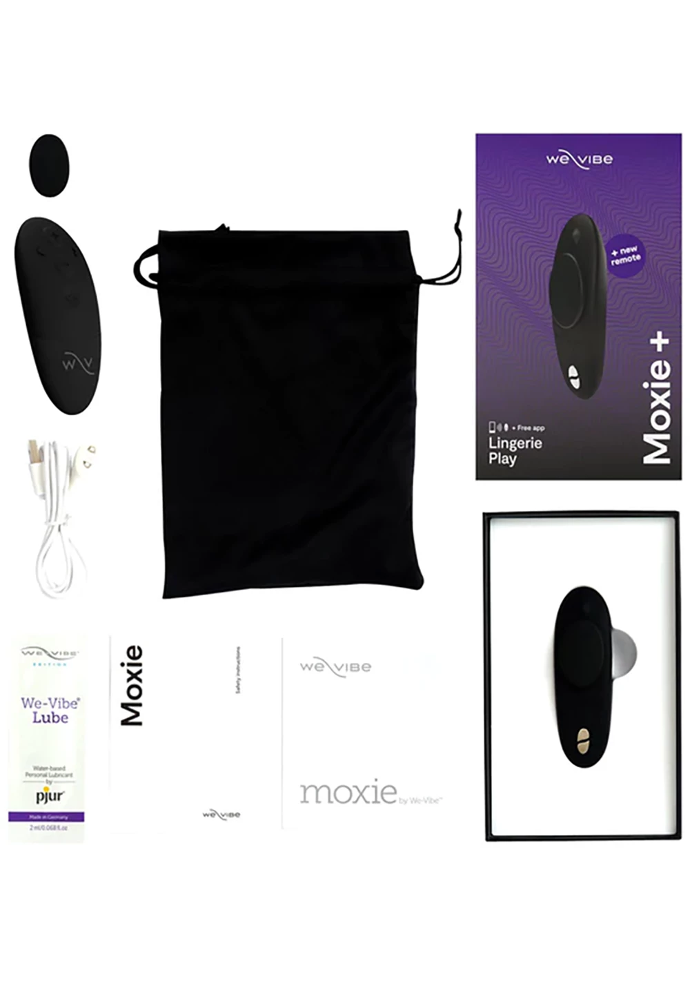 We-Vibe Moxie+ Wearable Clitoral Vibrator 4 We-Vibe Moxie+ Wearable Clitoral Vibrator - Image 4