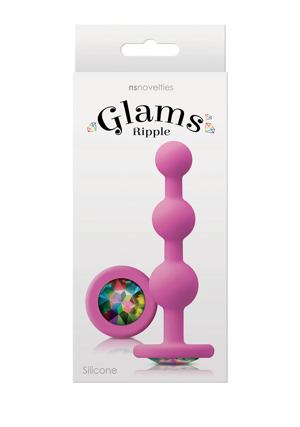 NS Novelties Glams - Ripple Rainbow Gem 2 NS Novelties Glams - Ripple Rainbow Gem - Image 2