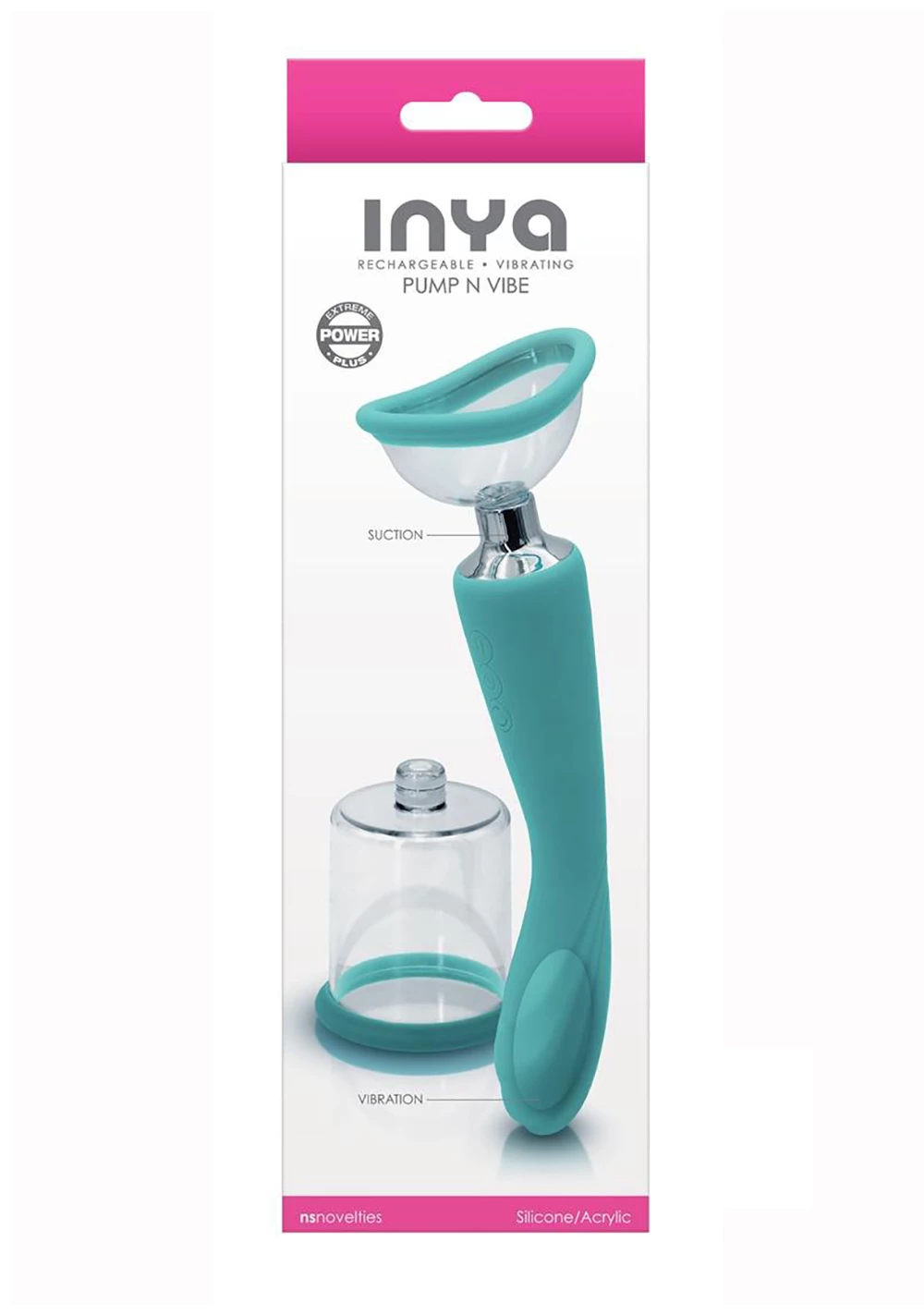 NS Novelties Inya Pump And Vibe 2 NS Novelties Inya Pump And Vibe - Image 2