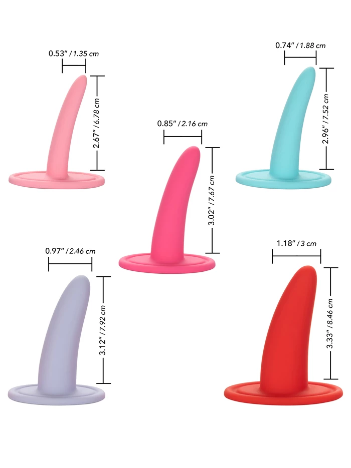 Cal Exotics She-ology 5-Piece Dilator Set 2 Cal Exotics She-ology 5-Piece Dilator Set - Image 2