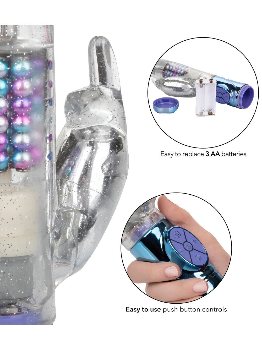 Cal Exotics Naughty Bits Party In My Pants Jack Rabbit Vibrator 5 Cal Exotics Naughty Bits Party In My Pants Jack Rabbit Vibrator - Image 5