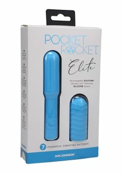 Doc Johnson Pocket Rocket® Elite - Rechargeable With Removable Sleeve 24 Doc Johnson Pocket Rocket® Elite - Rechargeable With Removable Sleeve -Vibrators Store Sale zbr38vqs62walqxy8zsa