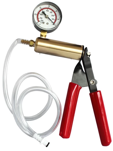 LA Pump Deluxe Brass Hand Pump With Pressure Meter 1 LA Pump Deluxe Brass Hand Pump With Pressure Meter
