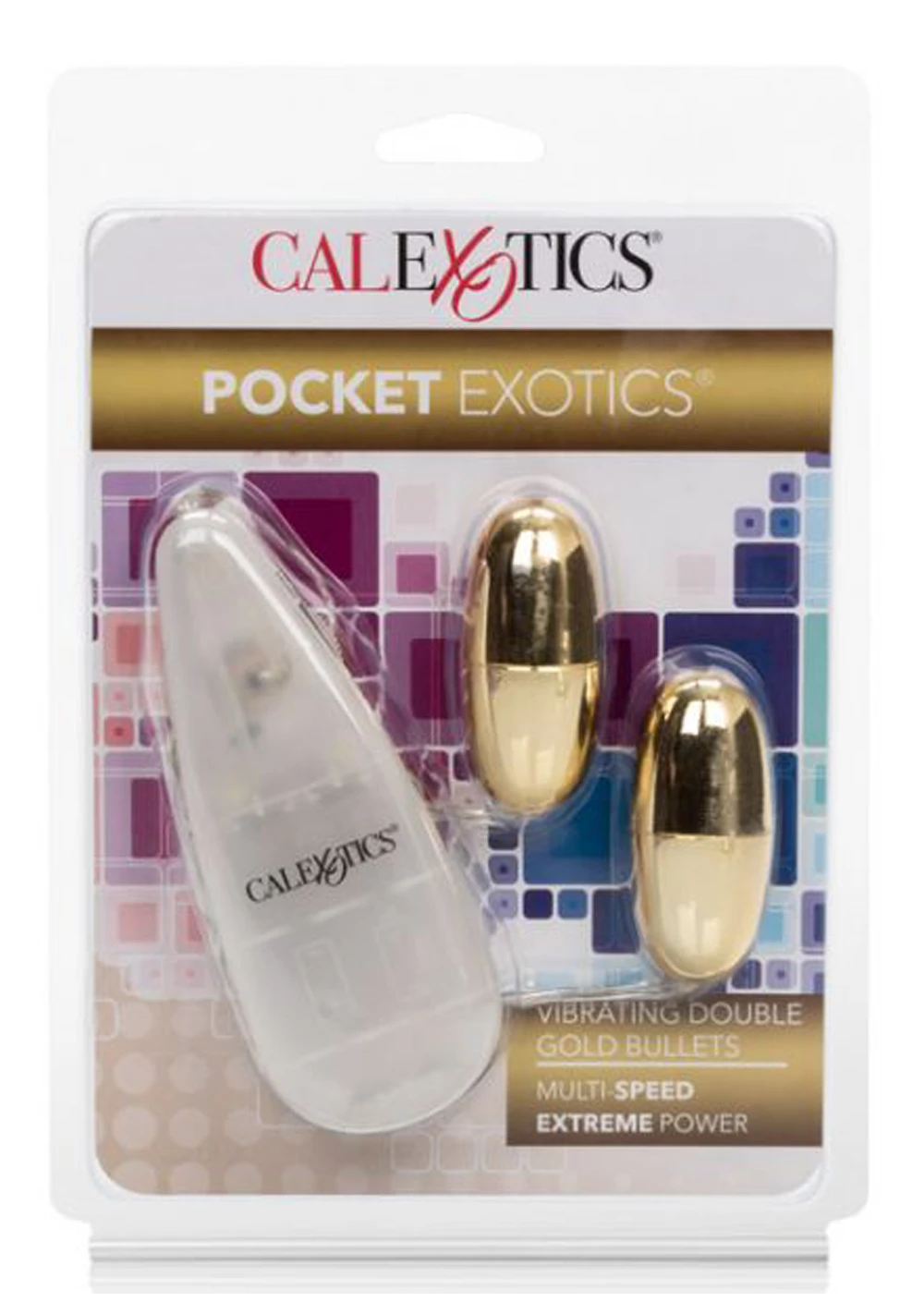 Cal Exotics Pocket Exotics Vibrating Double Gold Bullets 3 Cal Exotics Pocket Exotics Vibrating Double Gold Bullets - Image 3